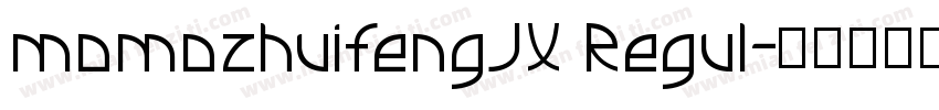 momozhuifengJX Regul字体转换